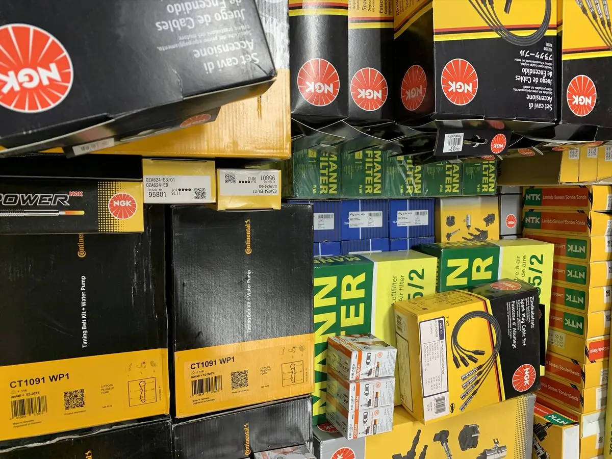 Ignition, filtration and sensor parts from a range of brands