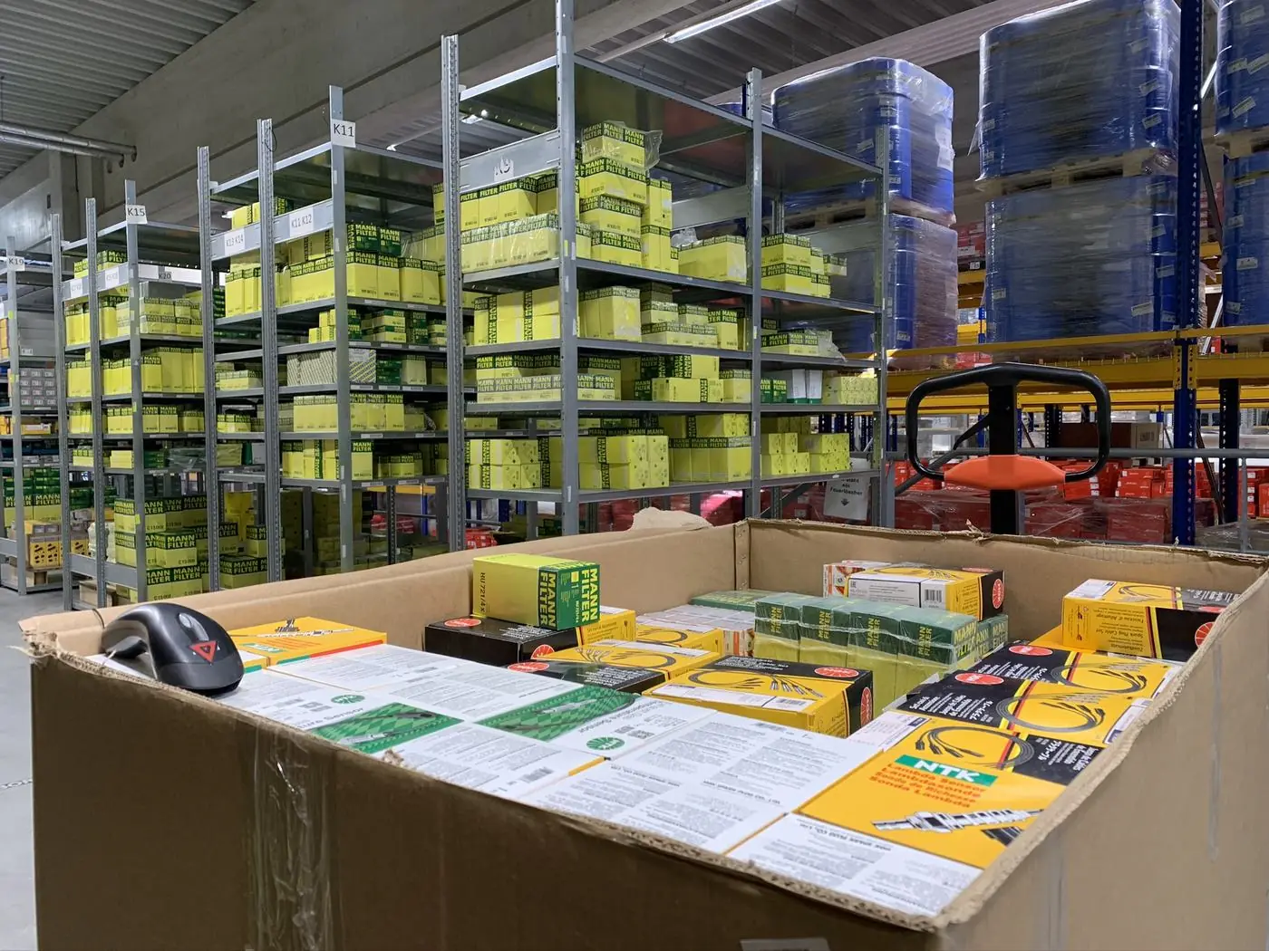 Filters and ignition parts consolidated into a single Wispart order